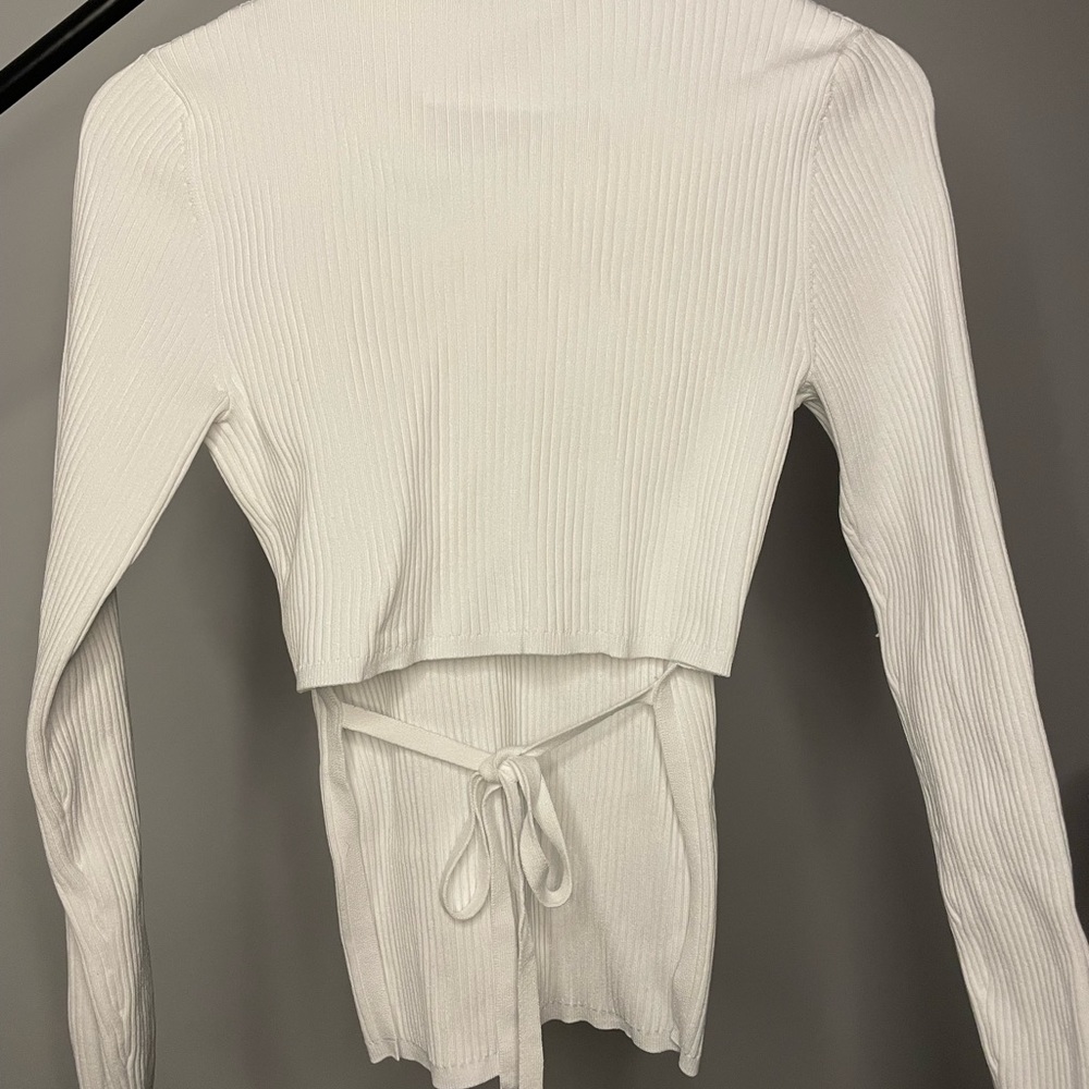 NWOT BABATON AMBROSIA Sculpt Knit Sweater - Picture 5 of 5
